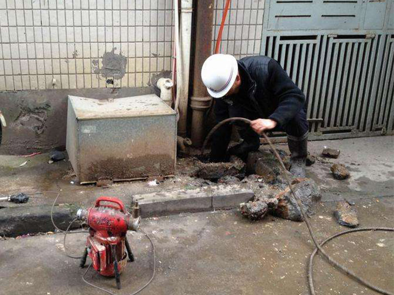 四会疏通下水道-洗菜池疏通